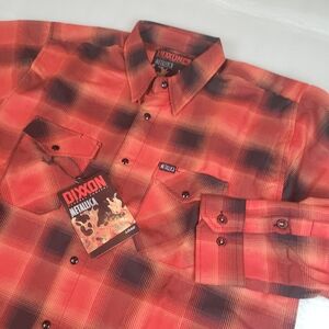 NWT Dixxon Men's XL Metallica LOAD Flannel Shirt